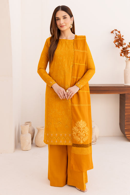 3 PIECE - PREMIUM EMBROIDERED WOOL - 5005