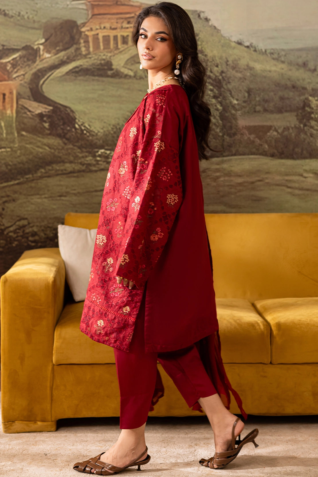 The Artisan Luxury Embroidered Viscose - 4405