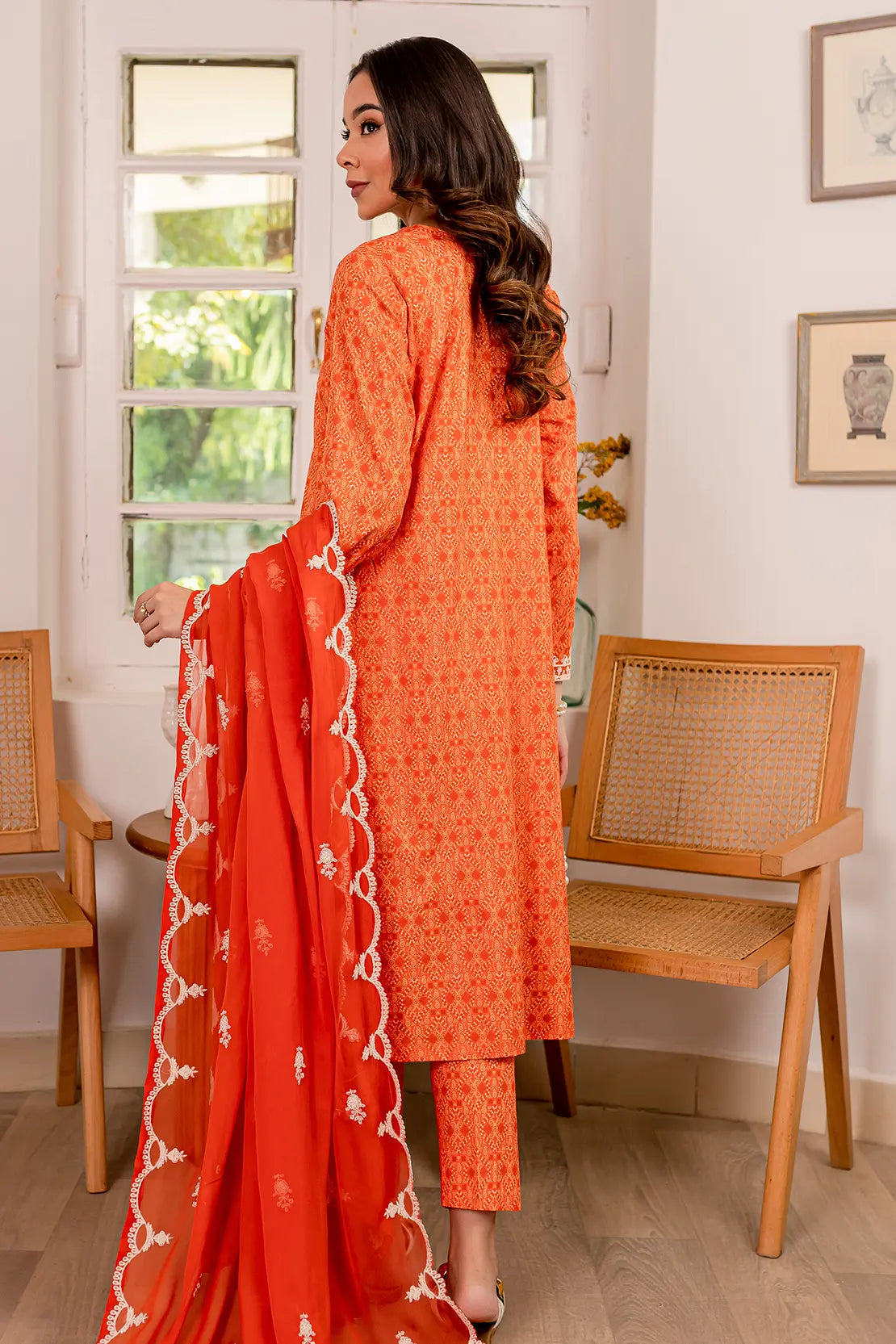 3 Piece - Luxury Embroidered Cambric - 8112