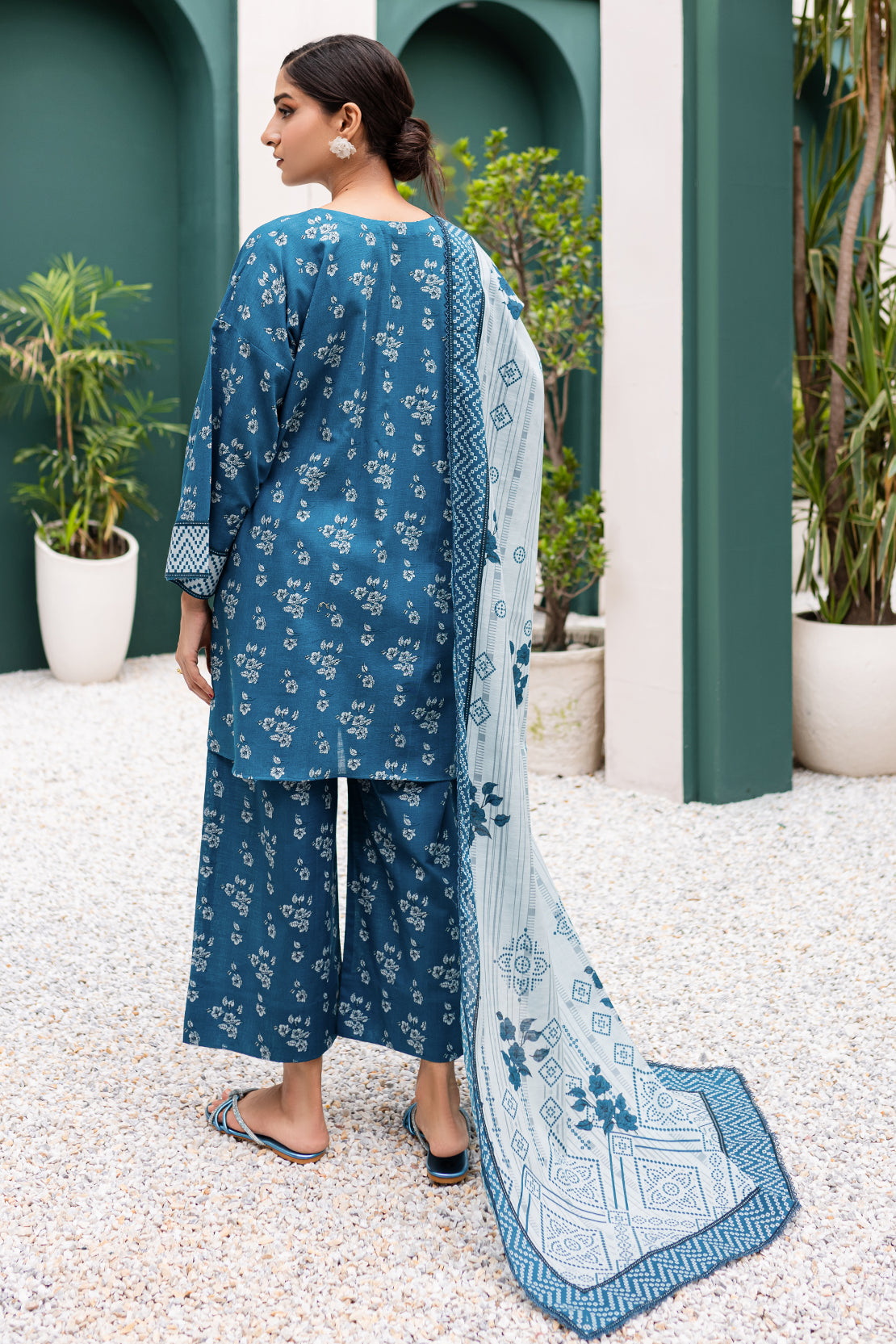 3 PIECE - PREMIUM PRINTED KHADDAR - 9315