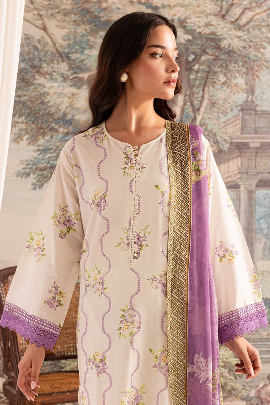 3 PIECE - PREMIUM EMBROIDERED LAWN - 9079
