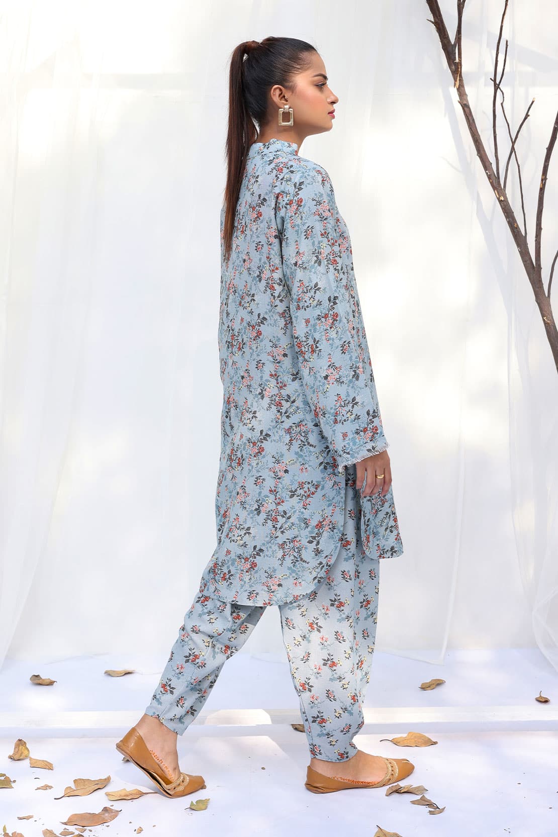 2 Piece - CEREN Digitally Printed Karandi 7253