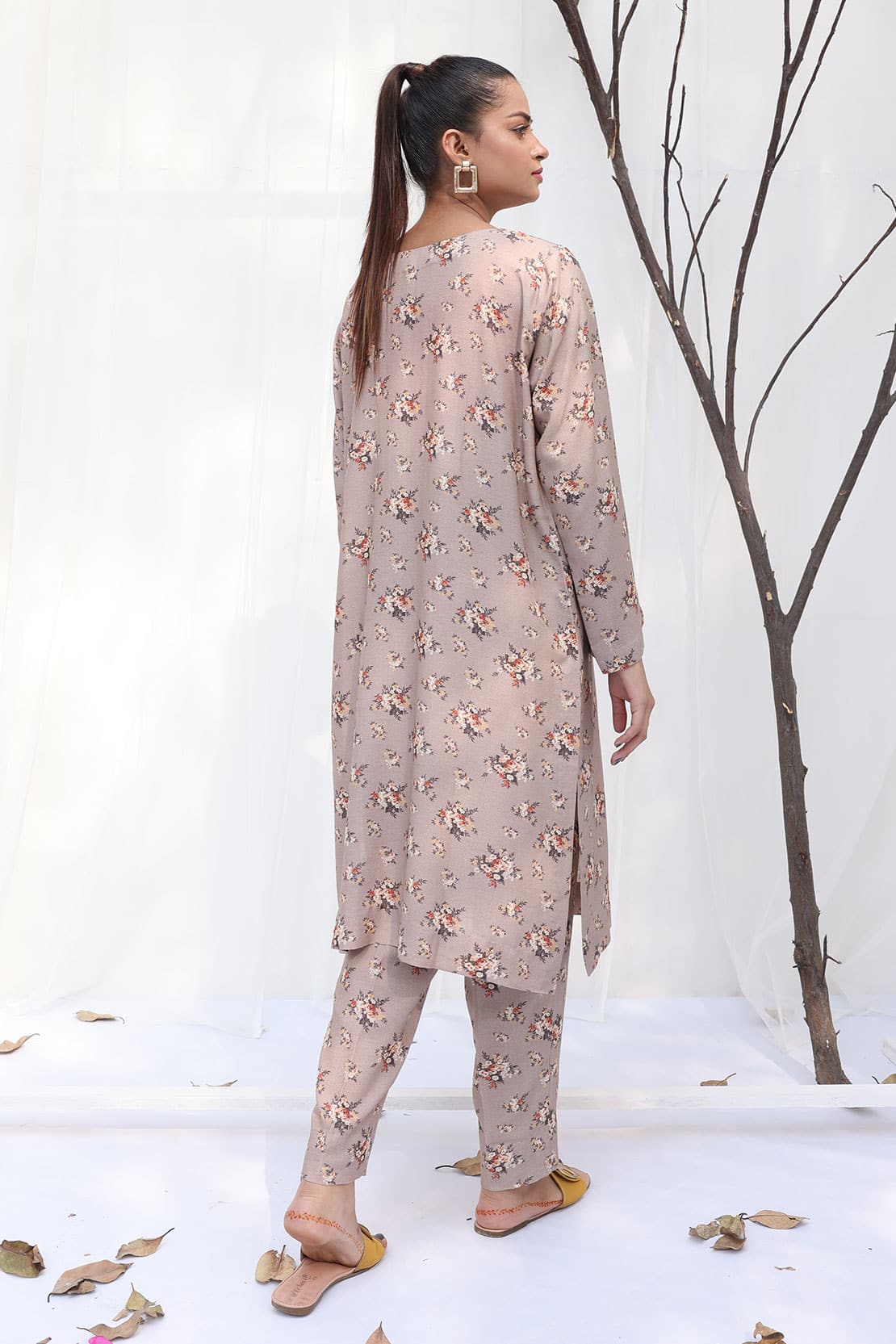 2 Piece - CEREN Digitally Printed Karandi 7258