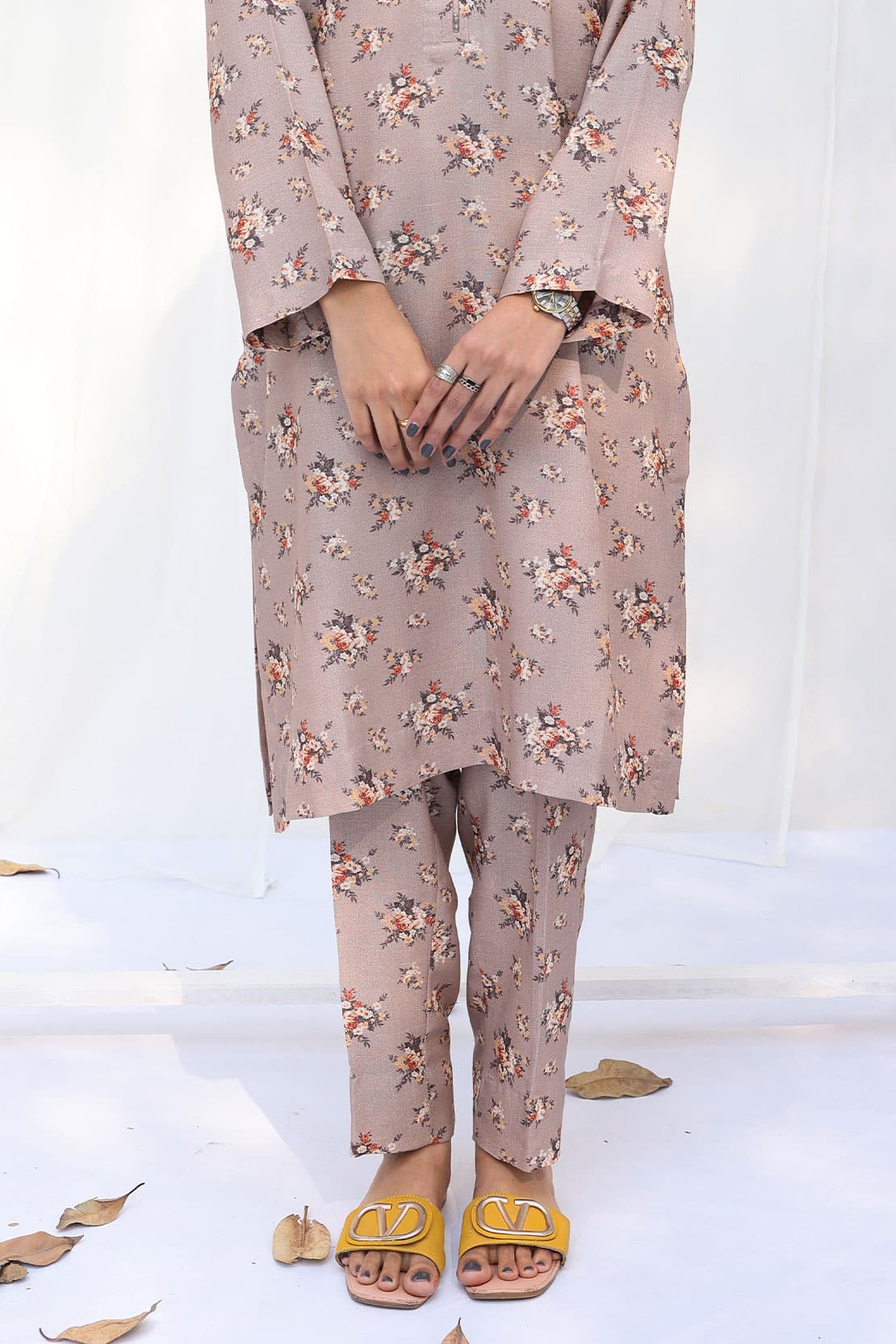 2 Piece - CEREN Digitally Printed Karandi 7258