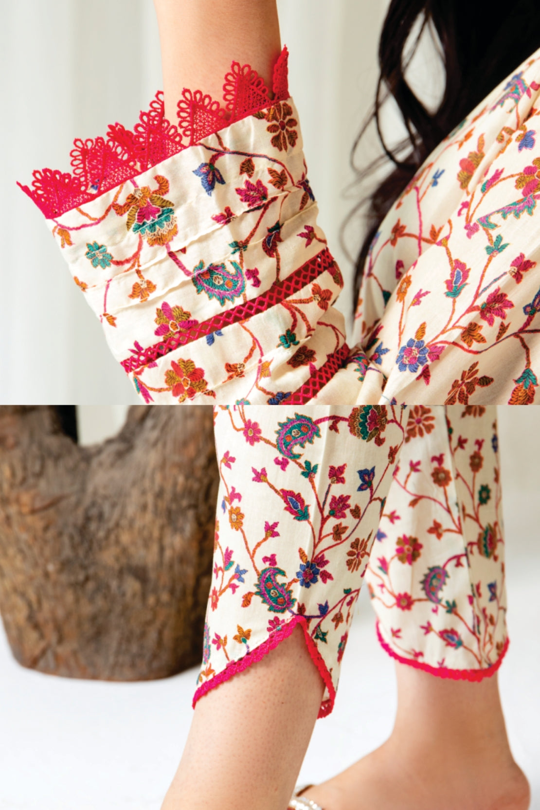 2 Piece -  Myra Digitally Printed Lawn - 8080