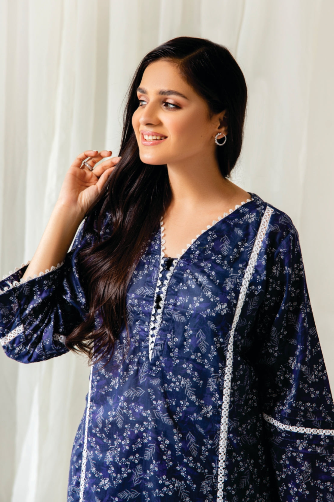 2 Piece - Myra Digitally Printed Lawn - 8071