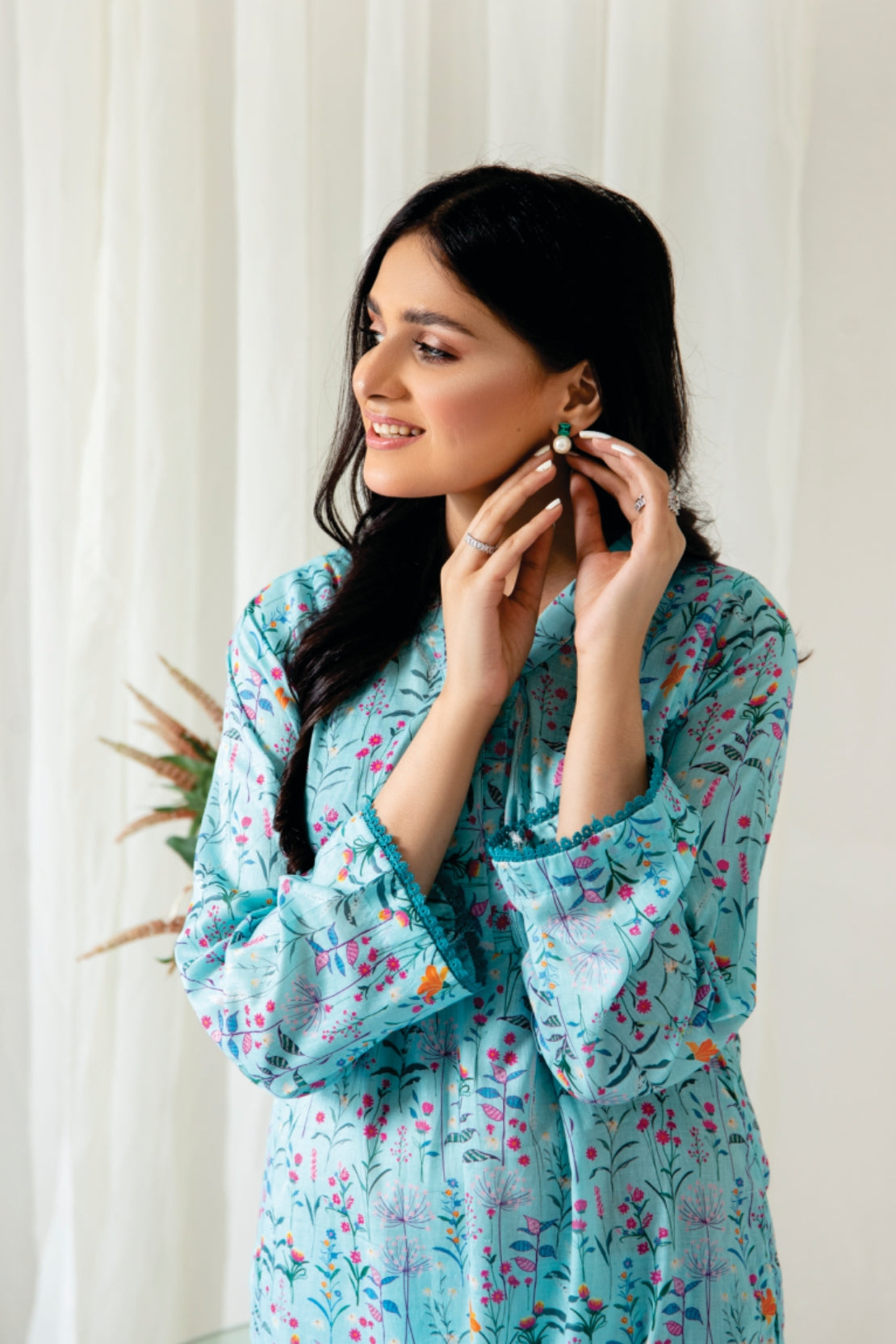 2 Piece - Myra Digitally Printed Lawn - 8074