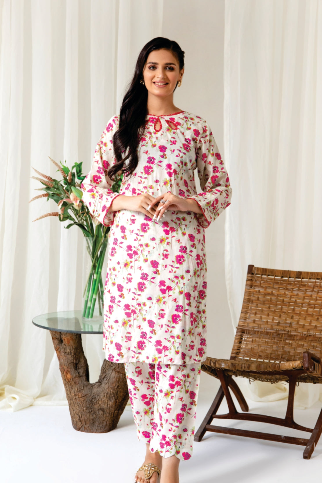 2 Piece -  Myra Digitally Printed Lawn - 8075