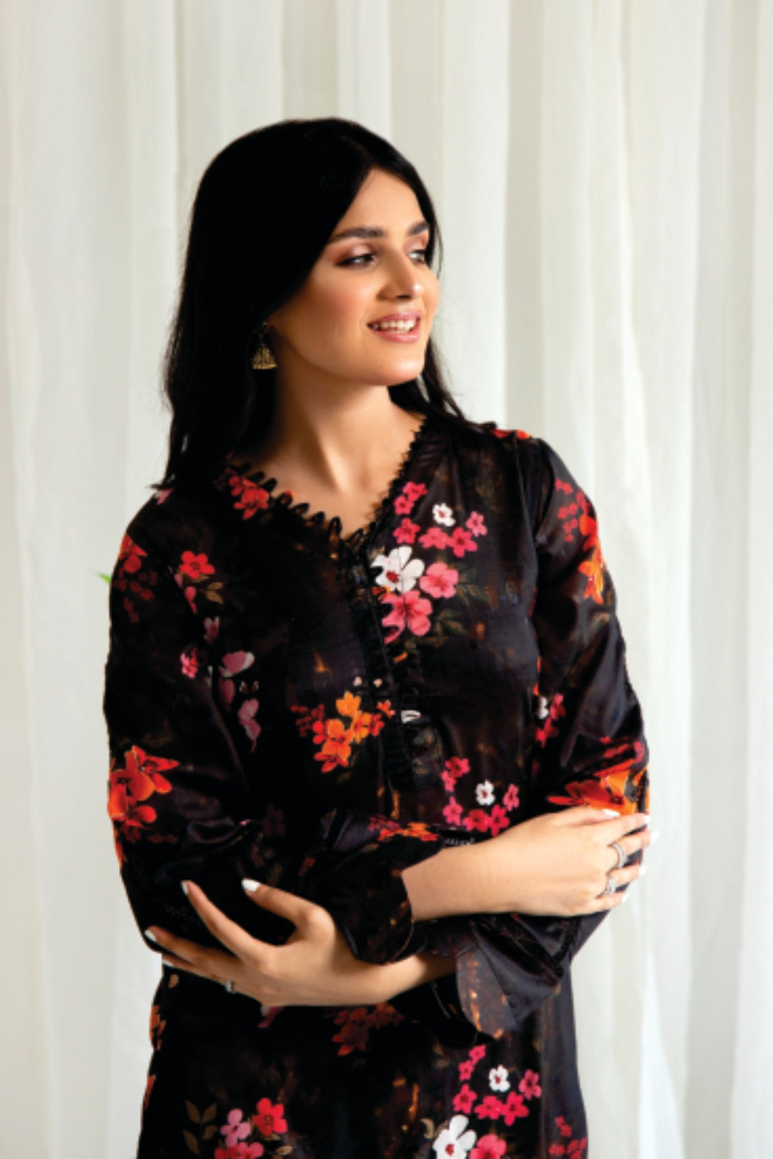 2 Piece - Myra Digitally Printed Lawn - 8076