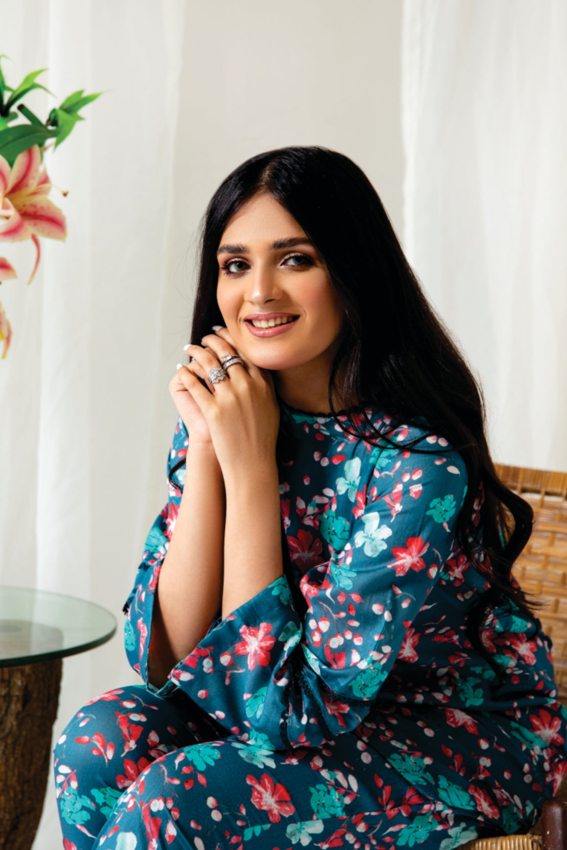 2 Piece -  Myra Digitally Printed Lawn - 8078