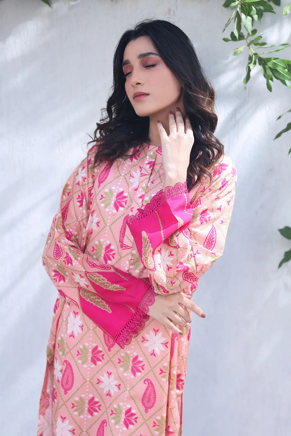 1 Piece - Digitally Printed Lawn - 8621