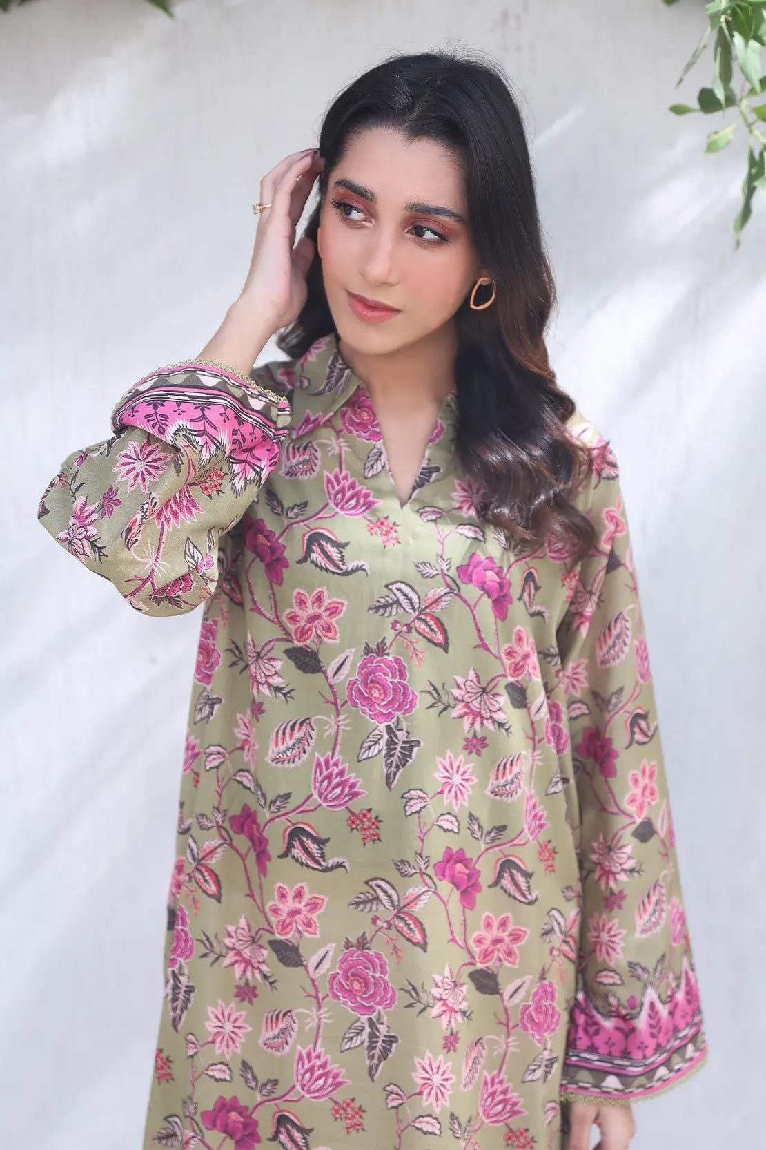 1 Piece - Digitally Printed Lawn - 8629