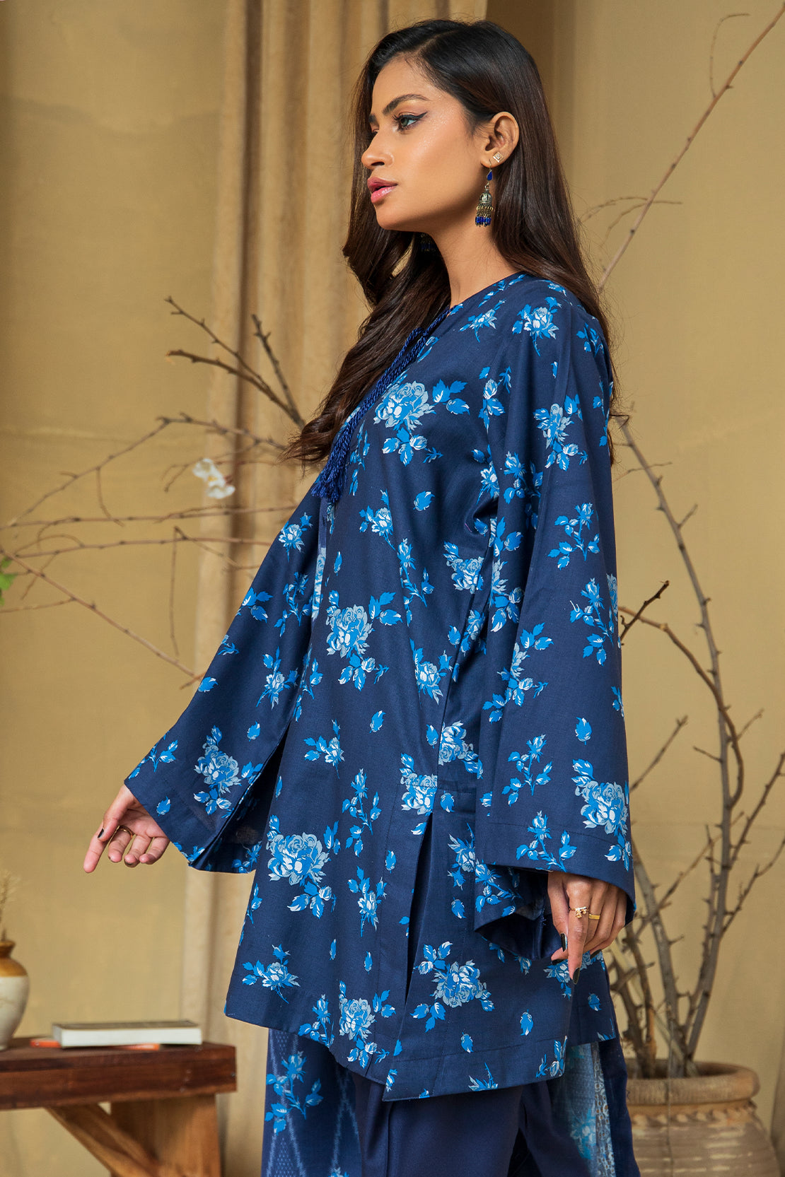 3 PIECE - PREMIUM PRINTED KHADDAR - 8433