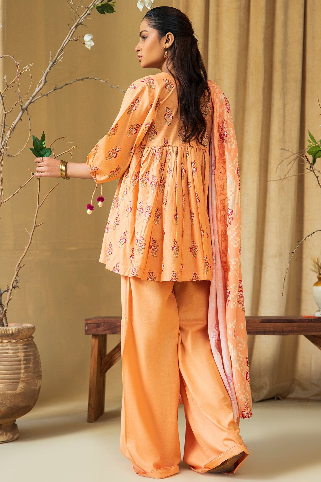 3 PIECE - PREMIUM PRINTED KHADDAR - 8439