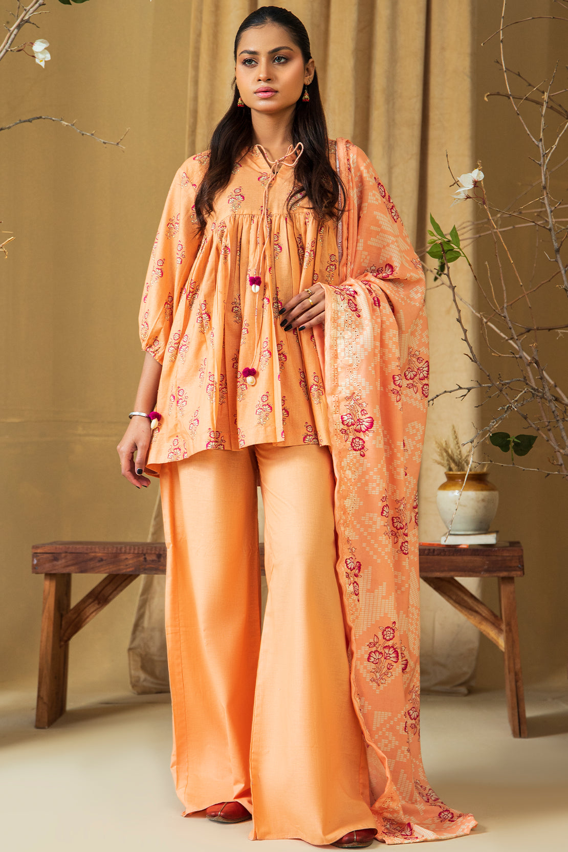 3 PIECE - PREMIUM PRINTED KHADDAR - 8439