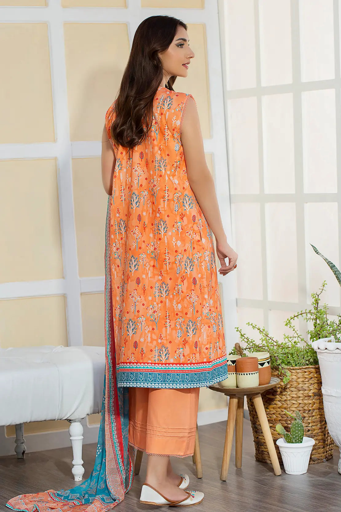 3 Piece - Luxury Printed Cambric - 8130