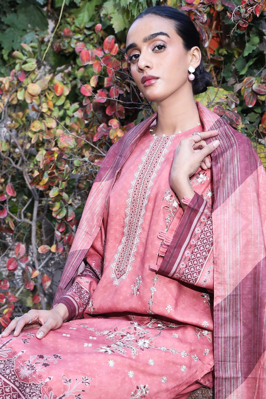 3 Piece - Premium Embroidered Linen - 0094