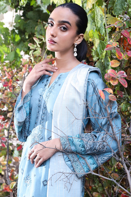 3 Piece - Premium Embroidered Linen - 0096