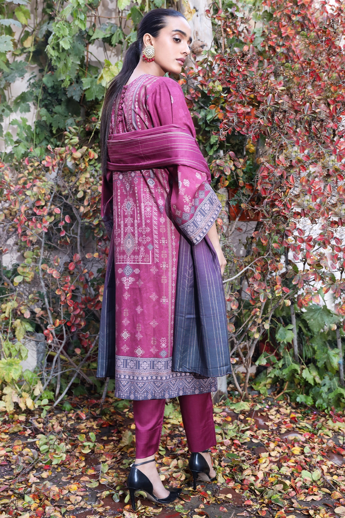 3 Piece - Premium Embroidered Linen - 0099