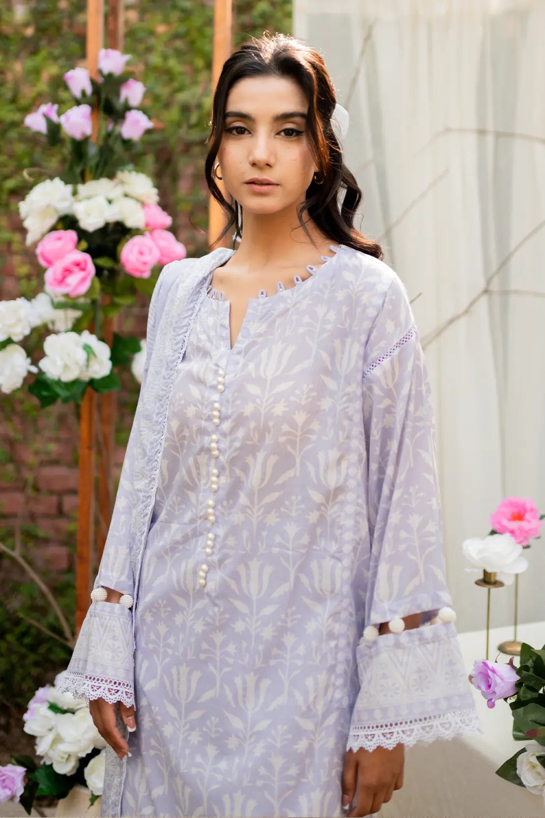 3 Piece - Digitally Printed Lawn - 8770