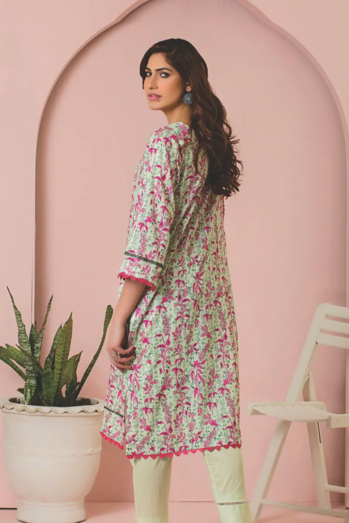 2 Piece - Rocco Digitally Printed Lawn - 8050