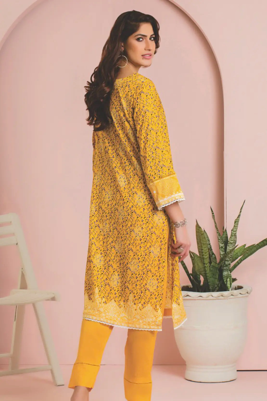 2 Piece - Rocco Digitally Printed Lawn - 8044