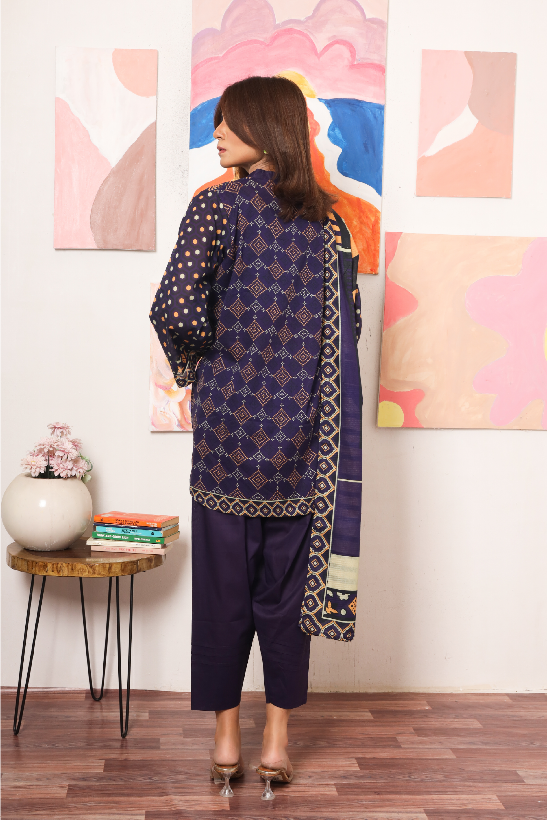 3 PIECE - DIGITALLY PRINTED PREMIUM LAWN - 2533