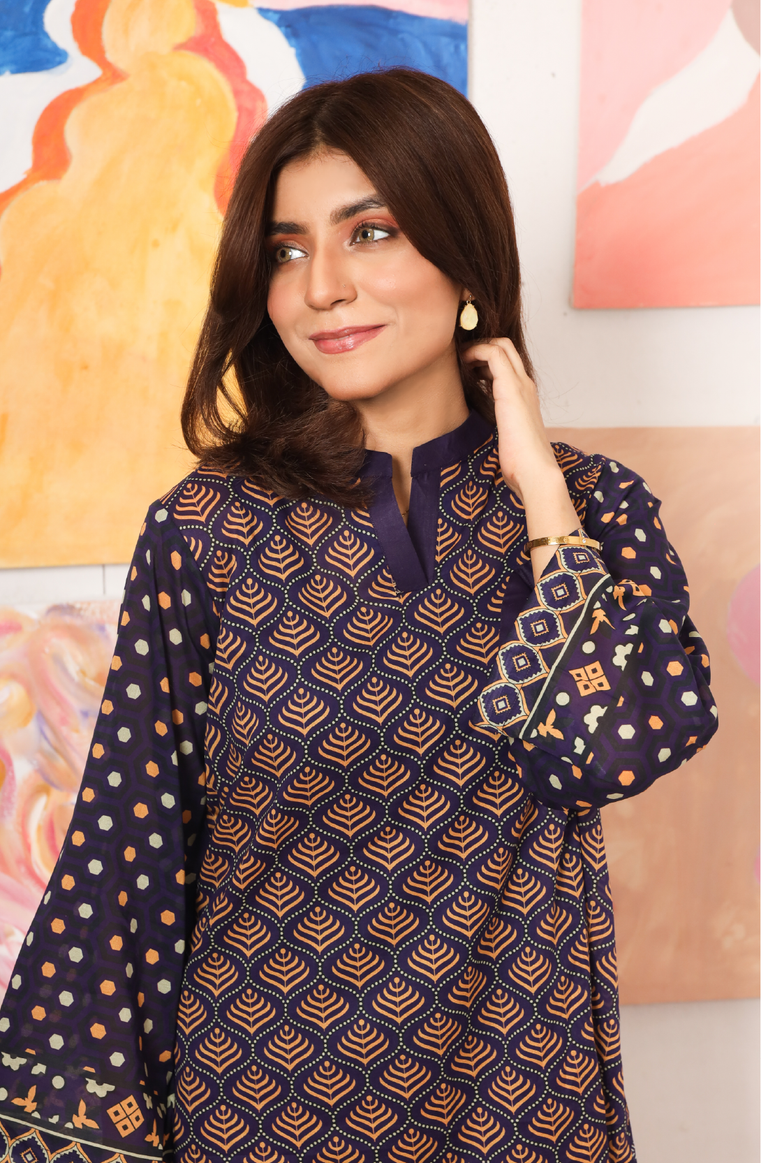 3 PIECE - DIGITALLY PRINTED PREMIUM LAWN - 2533