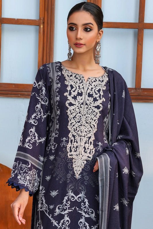 3 PIECE - EMBROIDERED PEACH - 1151