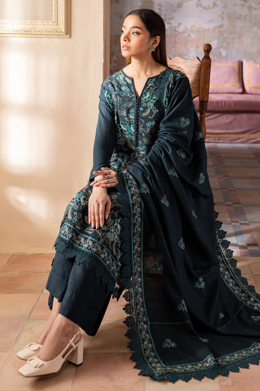 LUXURY EMBROIDERED KARANDI SET - 9323