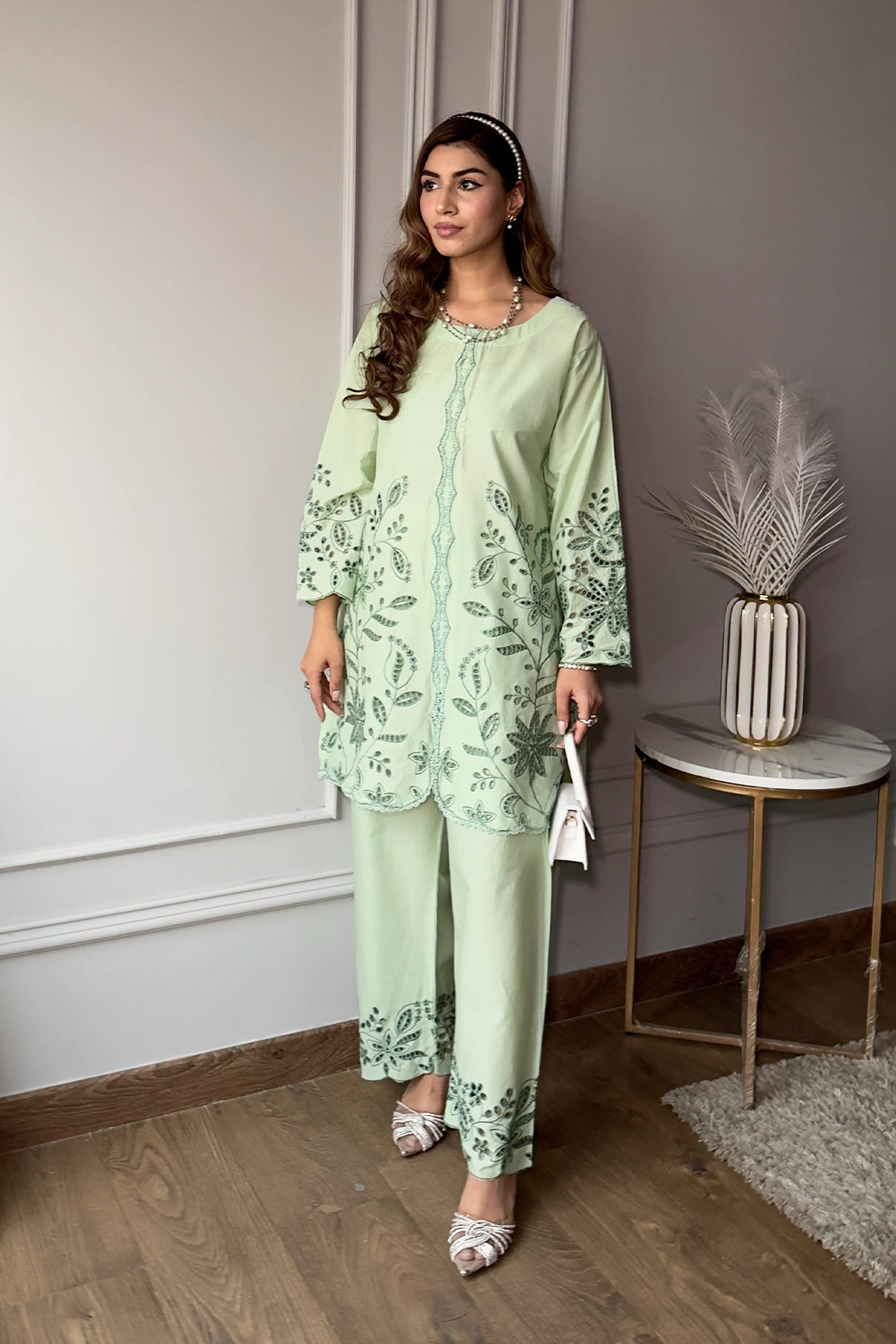 Stitched 2 Piece - Embroidered Lawn - Ethereal