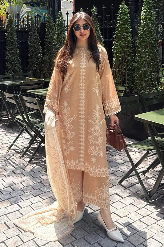 Stitched 3 Piece - Digitally Printed Lawn - 005
