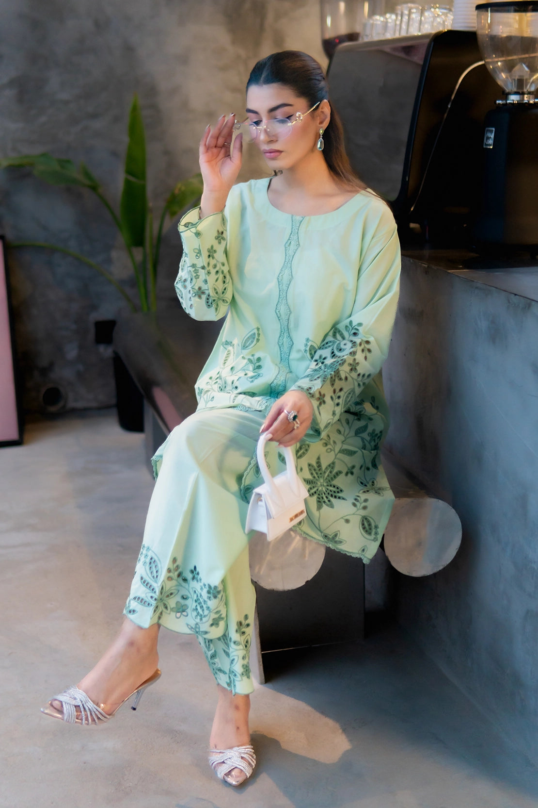 Stitched 2 Piece - Embroidered Lawn - Ethereal