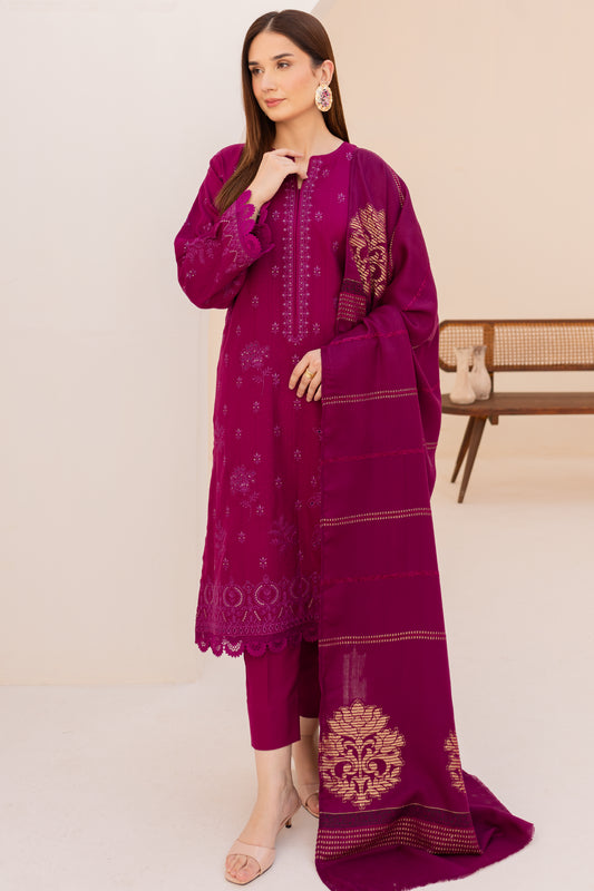 3 PIECE - PREMIUM EMBROIDERED WOOL - 5003