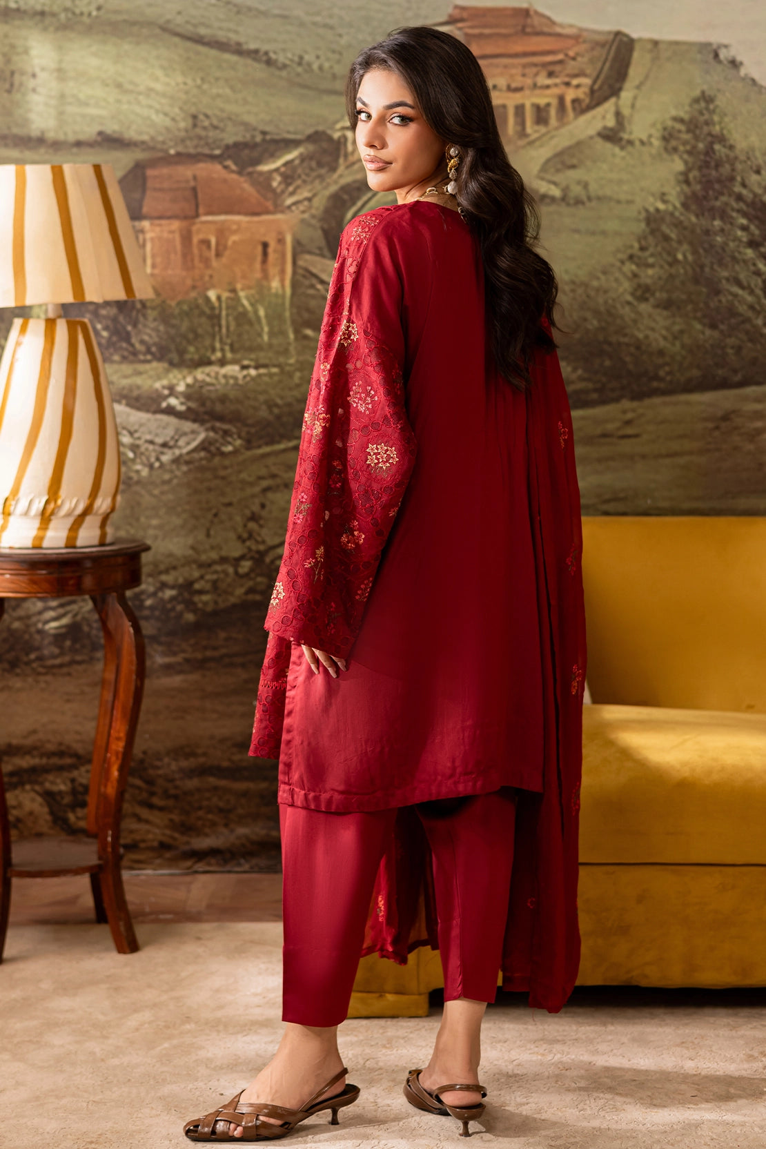 The Artisan Luxury Embroidered Viscose - 4405