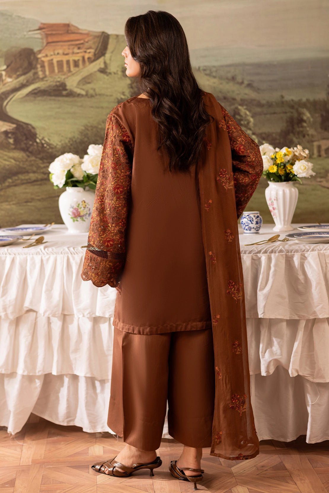 The Artisan Luxury Embroidered Viscose - 4406