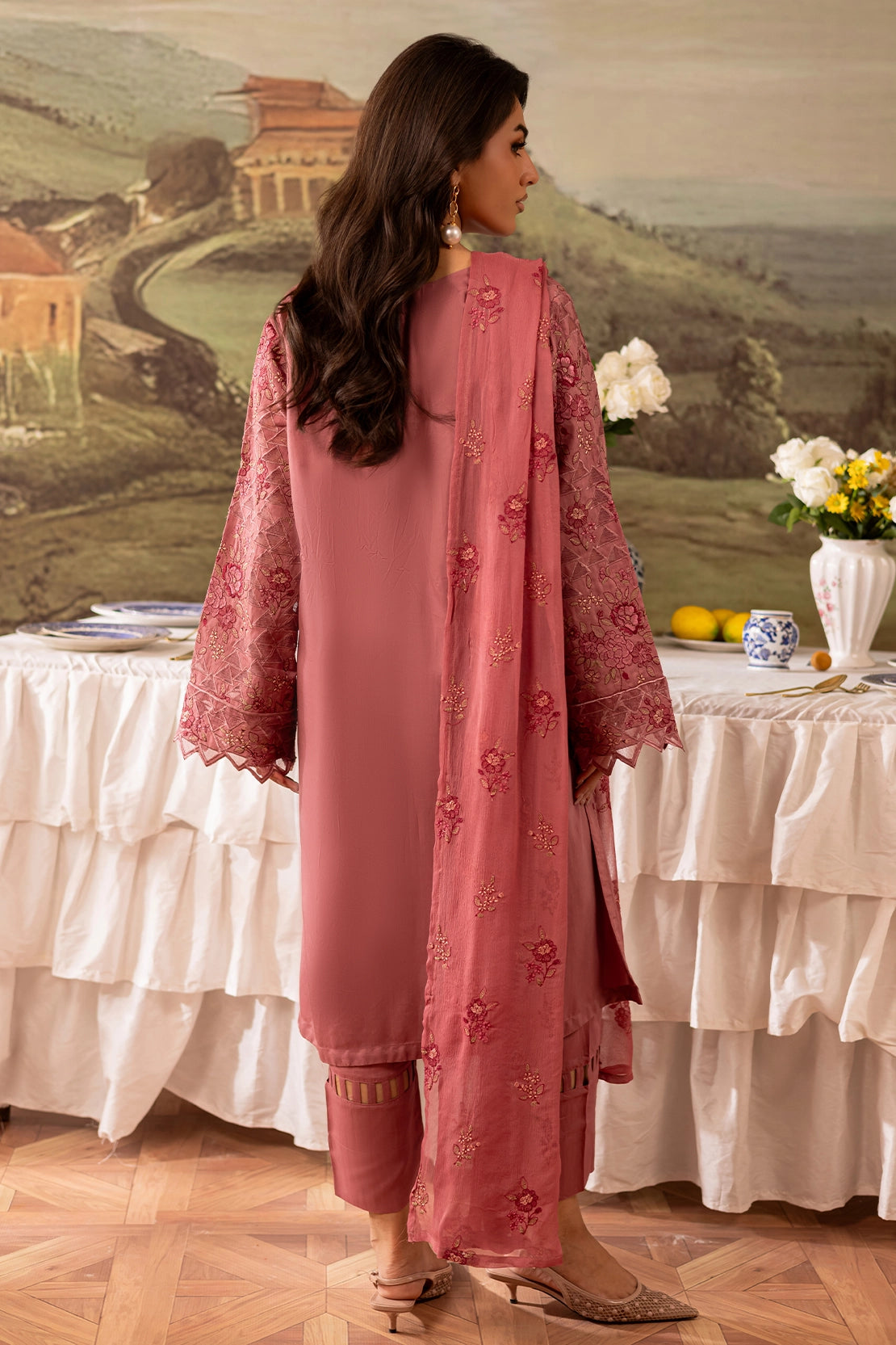 The Artisan Luxury Embroidered Viscose - 4407