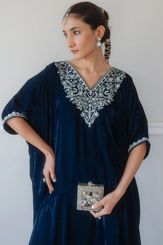 Stitched 1 Piece - Velvet - Shaam Kaftan