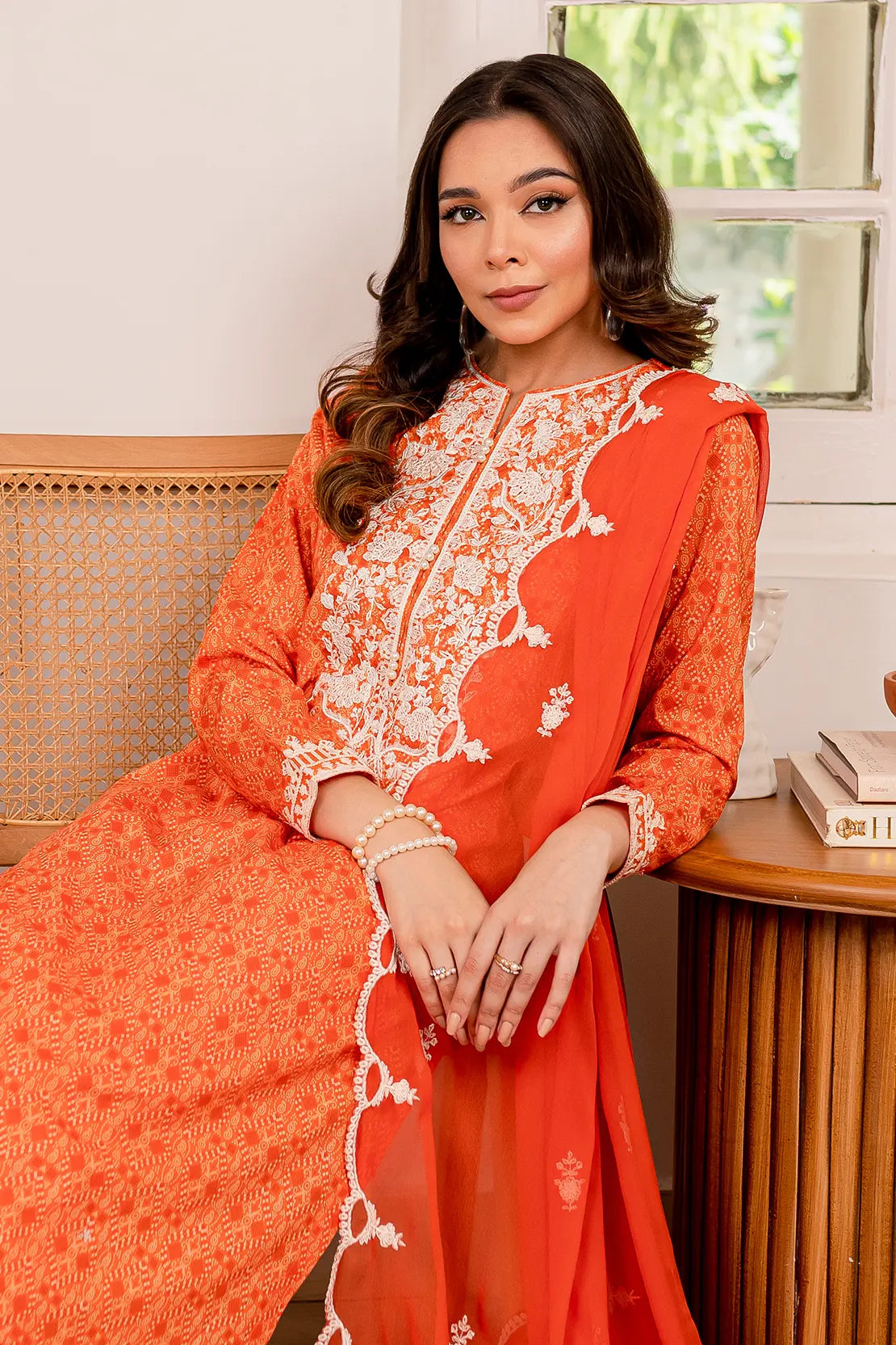 3 Piece - Luxury Embroidered Cambric - 8112
