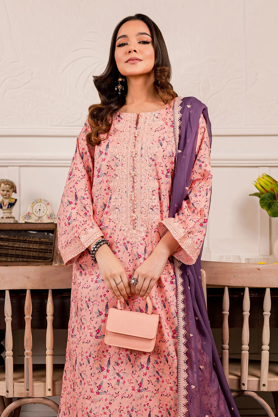 Shop 41 Rashid 3 Piece - Luxury Embroidered Cambric - 8114 – Rashid Tex