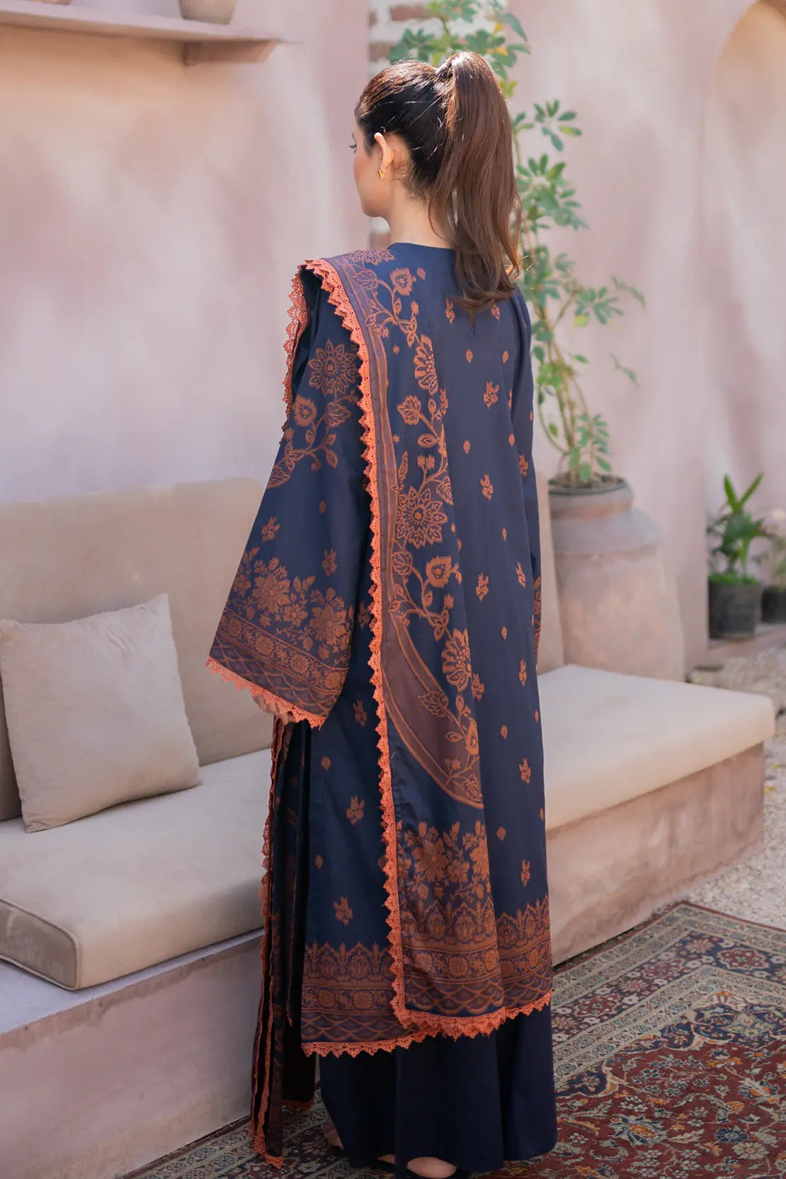 3-Piece  Jacquard Banarsi - 9993