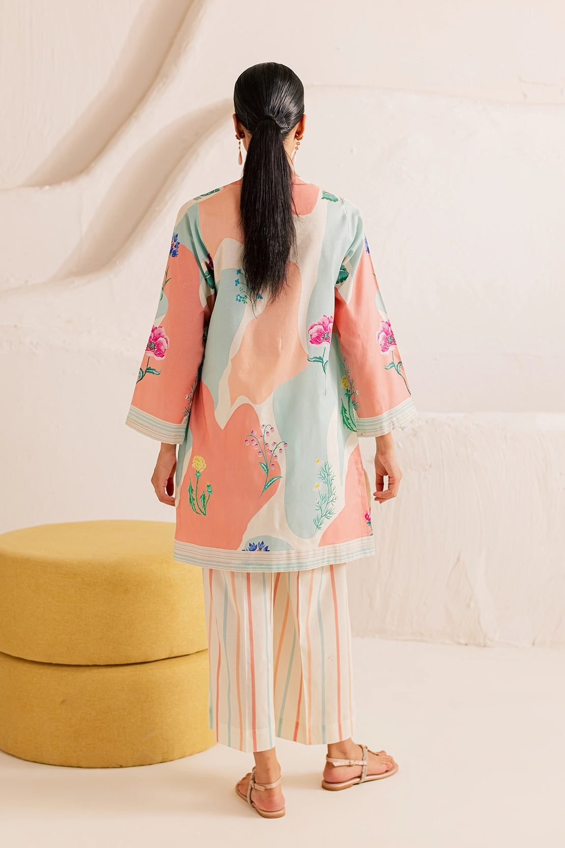Stitched 2 Piece - Printed Lawn - Pastel Dream