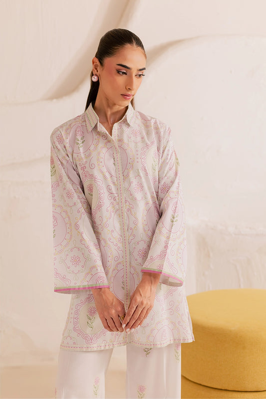 Stitched 2 Piece - Printed Lawn - Cloud Nine