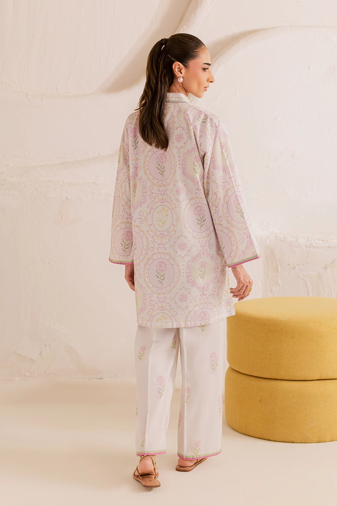 Stitched 2 Piece - Printed Lawn - Cloud Nine