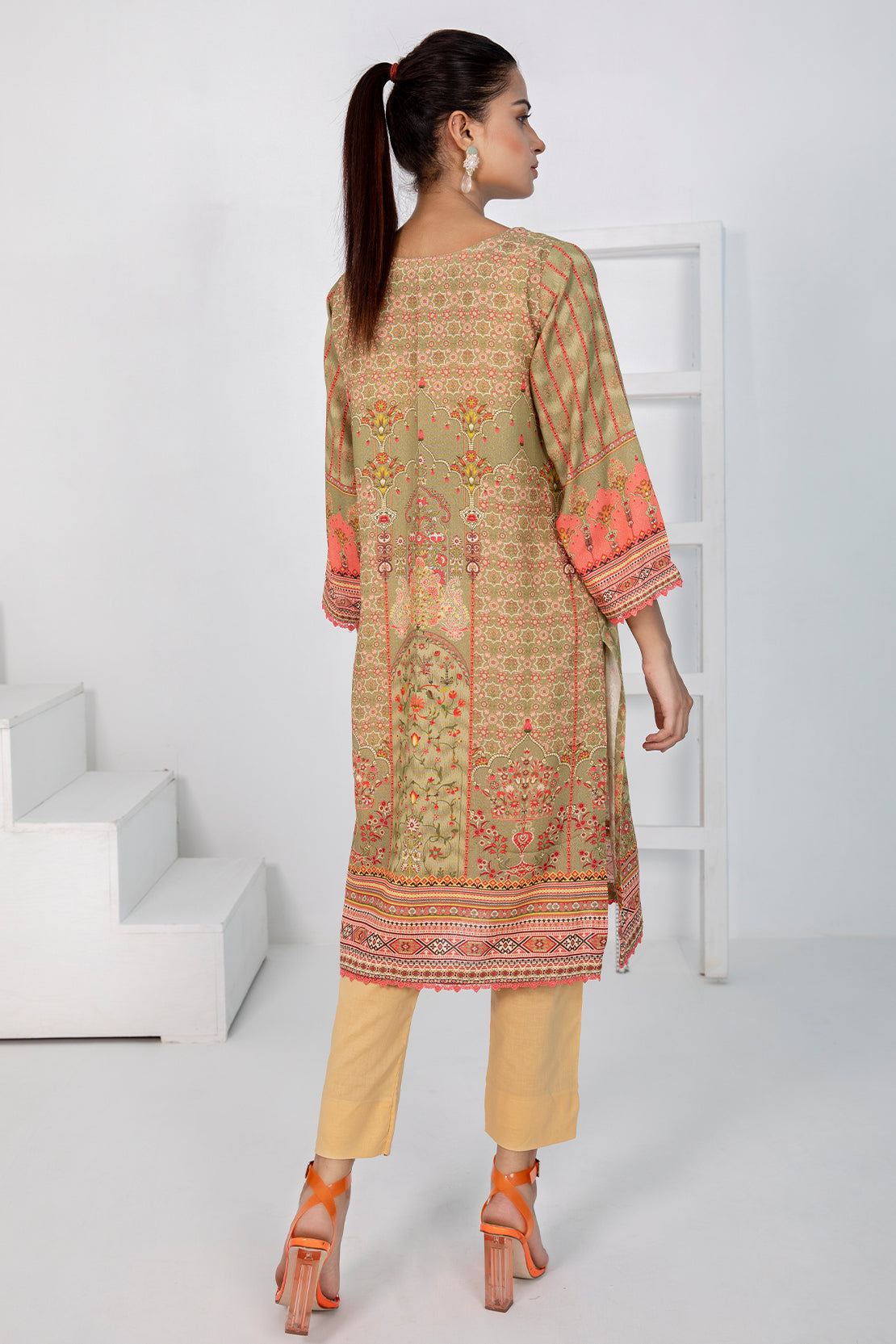 1 PIECE - DIGITALLY PRINTED KARANDI - 5537