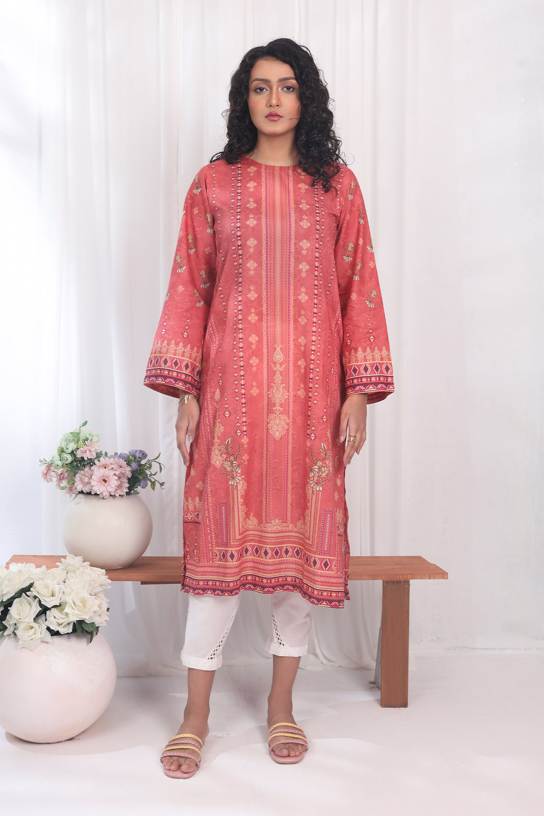 1 Piece - Digitally Printed Lawn - 8759