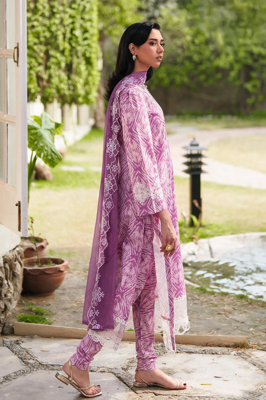 3 Piece - Luxury Embroidered Lawn - 1004