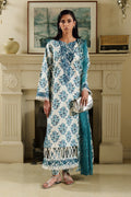 3 Piece - Luxury Embroidered Lawn - 1006