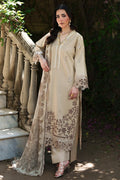 3 Piece - Luxury Embroidered Lawn - 3710