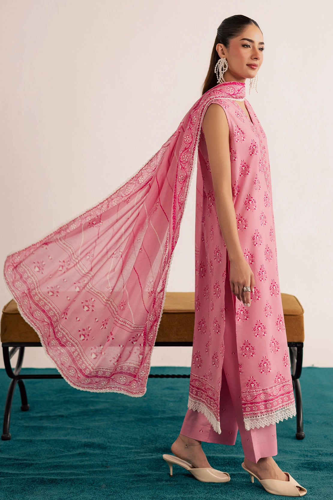M Rashid Rint 3 Piece- Premium Digitally Printed Lawn - 3776 – Rashid Tex